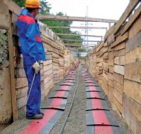 прокладка кабеля в земле